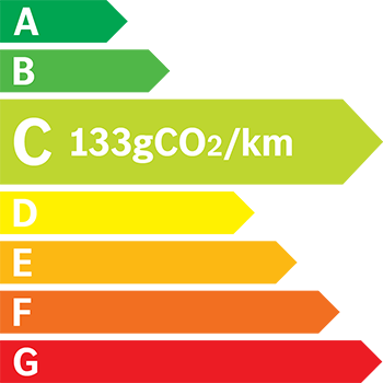 Étiquette énergie 133 g/km